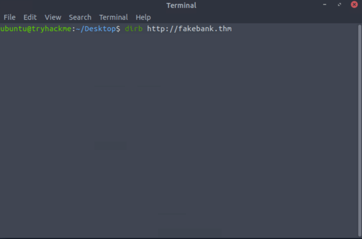 Animacja przedstawiająca działanie DIRB